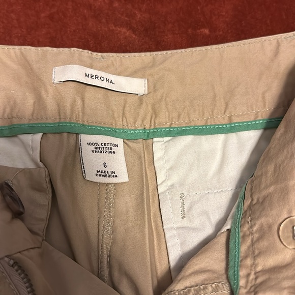 Merona - Bermuda Shorts with Plaid Belt - Picture 4 of 4